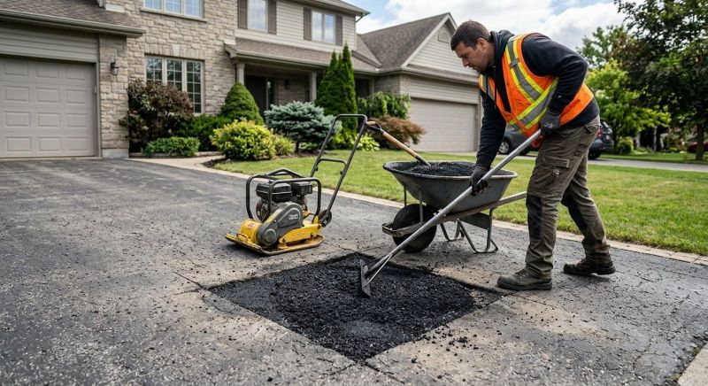 Asphalt Pothole Filling in Temecula, CA