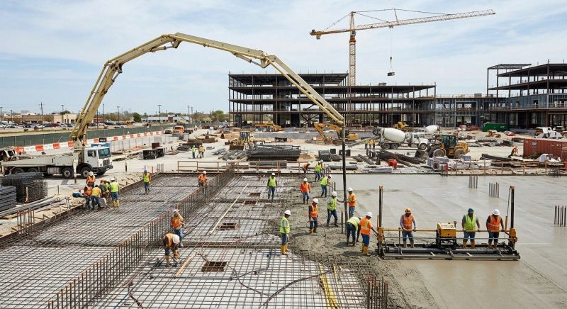 Commercial Slab Construction in Fort Myers, FL
