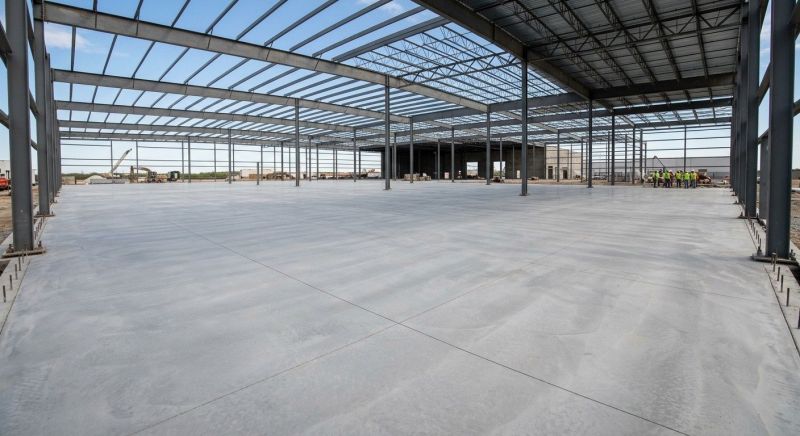 Commercial Slab Installation in Aurora, CO