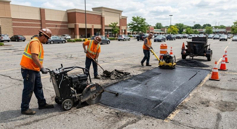 Church Parking Lot Repair in Los Angeles, CA