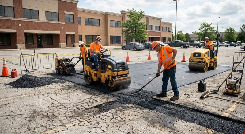 Commercial Pavement Repair in Little Rock, AR