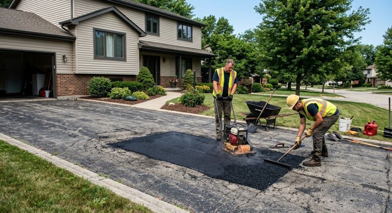 Residential Blacktop Repair in Little Rock, AR